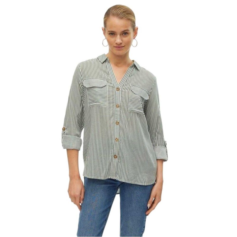 Vero Moda Womens/Ladies Regular Long-Sleeved Shirt / Laurel Wreath